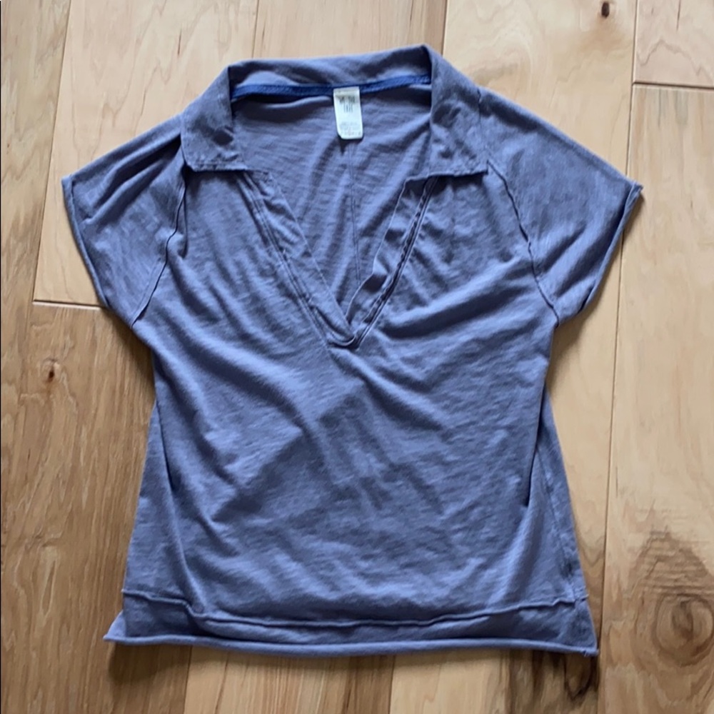 Free People lavender v-neck